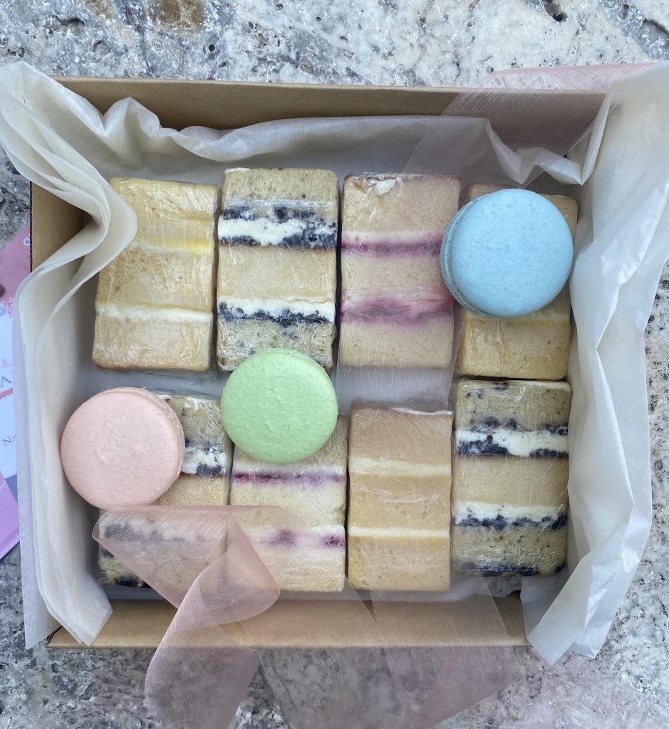 Wedding Cake Tasting Boxes Chaos & Couture Cakes by Nadia